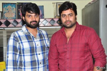 Appatlo Okadundevadu Movie Team at Devi Theater